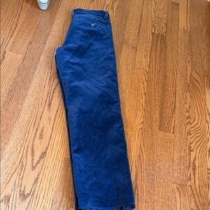 Janie and jack Blue velour Pants size 8